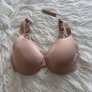 Skims Smoothing Intimates Full Coverage Lightly Lined Bra Clay Size 34DDD